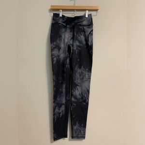 Alphalete Surface Power 27” Leggings - Black Oil Stain